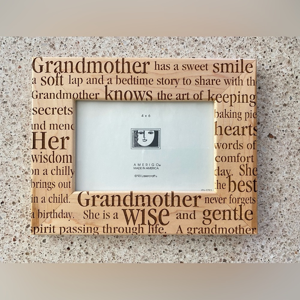 Amerigo 4” X 6” Grandmother Frame